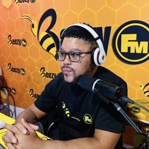 Premium Black Unisex T-Shirt: Custom Print for Beezy FM